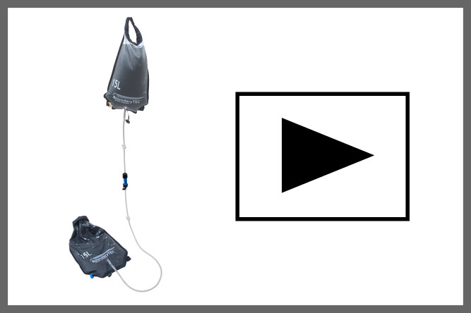 BoundaryTEC Large Capacity Gravity Water Filter Kit